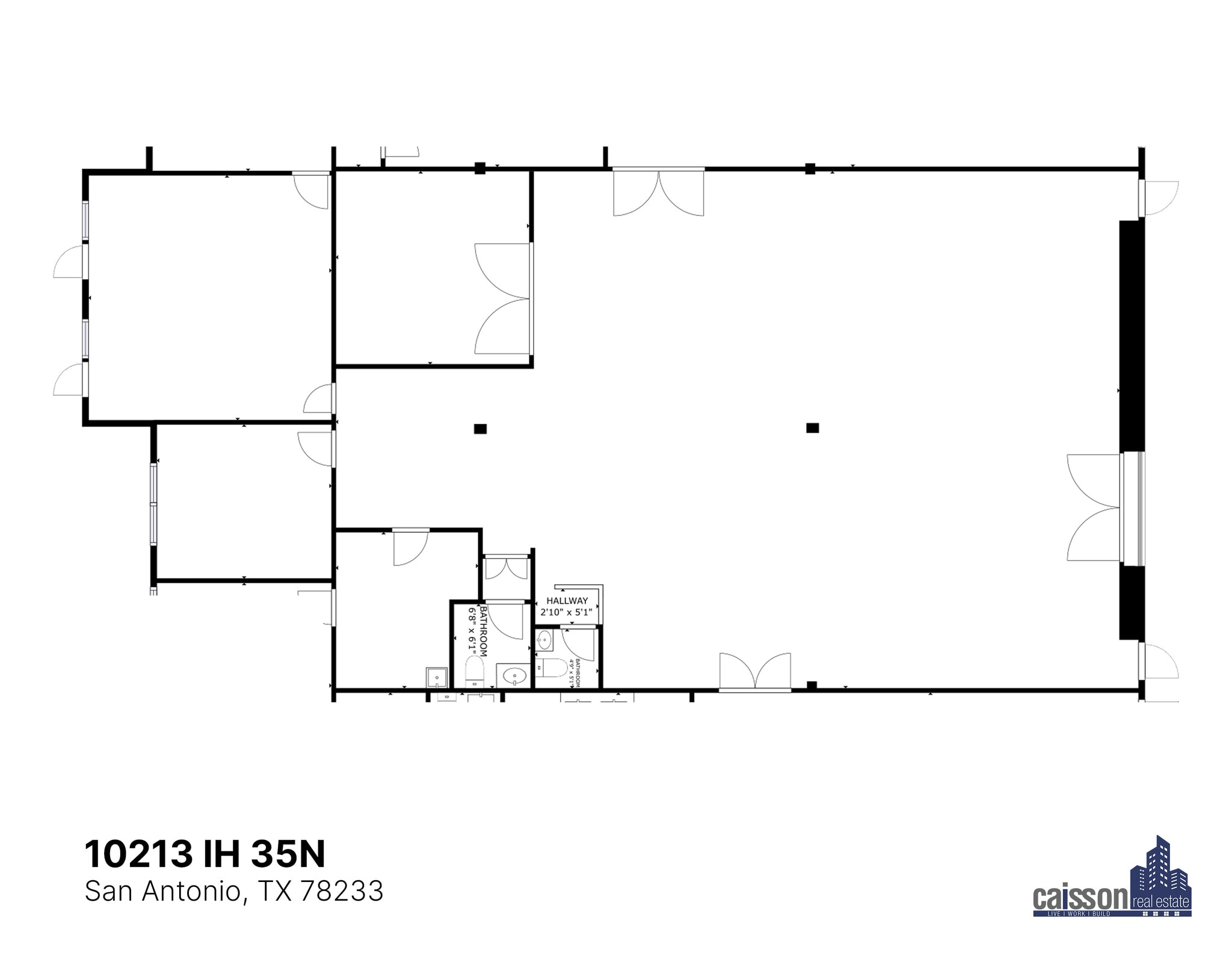 10201-10237 N IH 35, San Antonio, TX for lease Floor Plan- Image 1 of 1