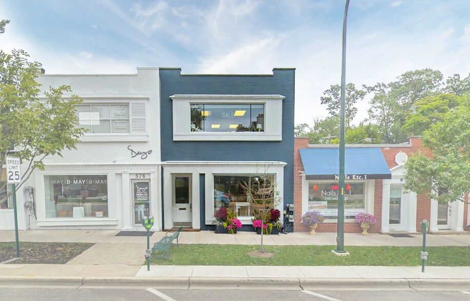 574 N Old Woodward Ave, Birmingham, MI à louer - Photo principale - Image 1 de 1