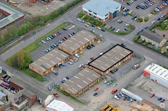 Richmond St, Accrington, LAN - AÉRIEN  Vue de la carte