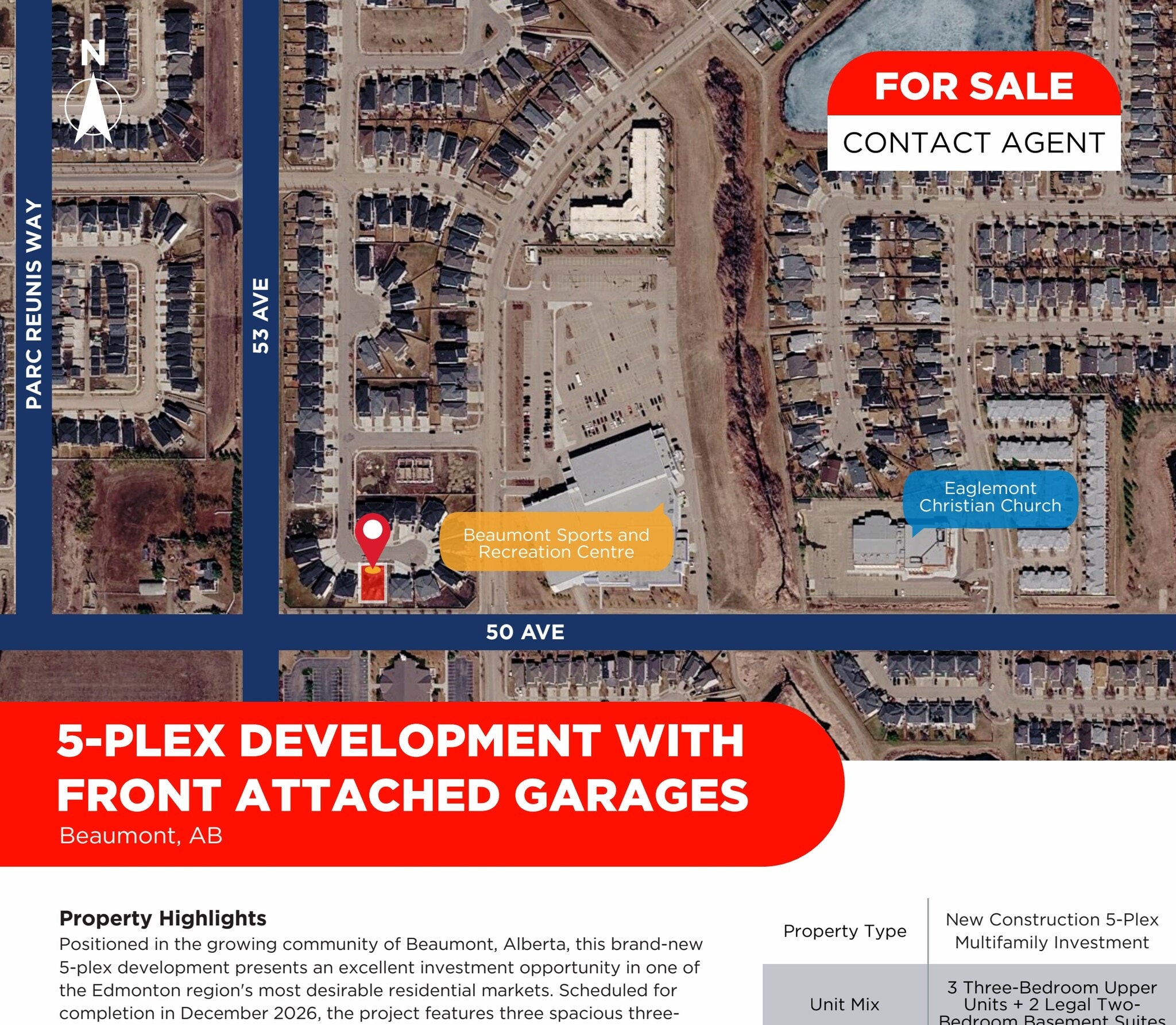 6617 50A Av, Beaumont, AB for sale Primary Photo- Image 1 of 4