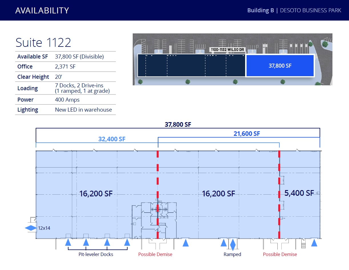1100-1132 Wilso Dr, Baltimore, MD for lease Floor Plan- Image 1 of 1