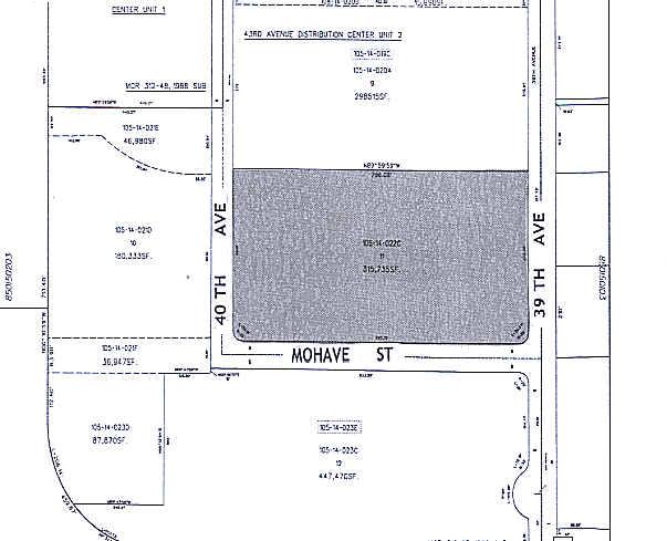 1233 W Geneva Dr, Tempe, AZ à louer - Plan cadastral - Image 2 de 3