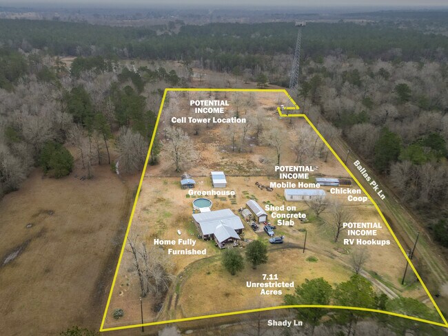 More details for 31 Shady Ln, Shepherd, TX - Land for Sale