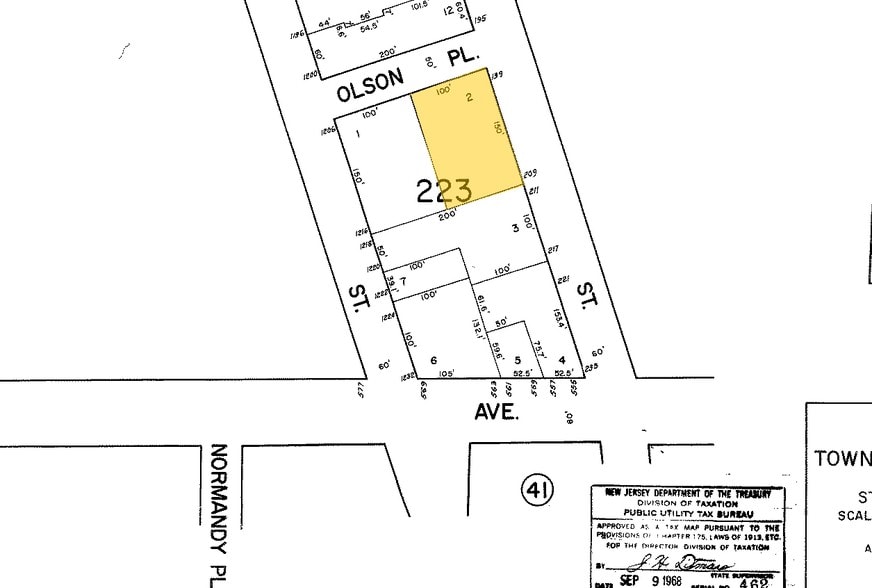 199 Coit St, Irvington, NJ for lease - Plat Map - Image 3 of 11
