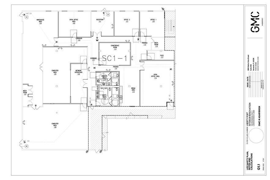7020 Professional Pky E, Sarasota, FL à louer - Plan d’étage - Image 3 de 12