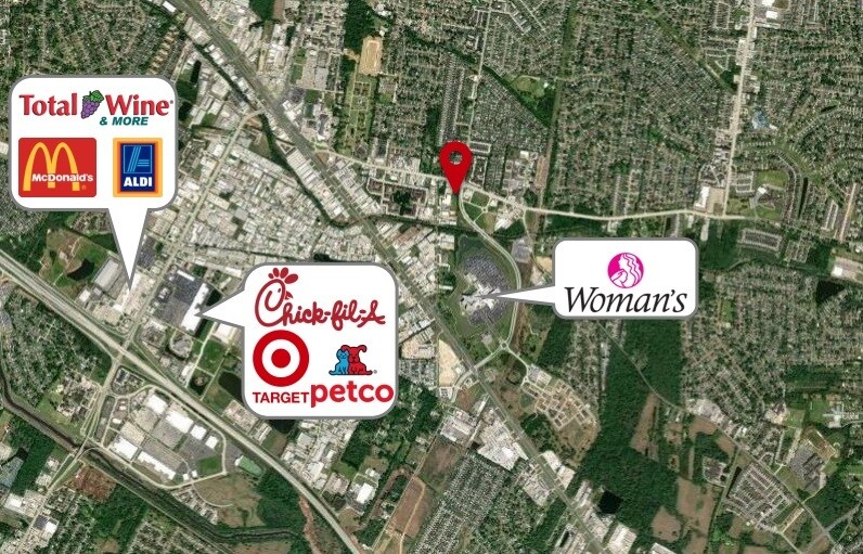 12816 Jefferson Hwy, Baton Rouge, LA à vendre - Aérien - Image 2 de 2