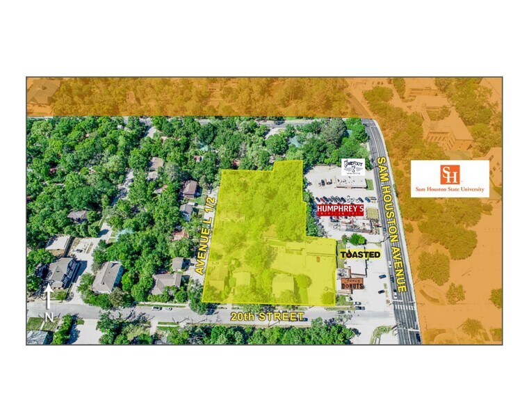 20th & Ave L 1/2, Huntsville, TX à vendre - Photo du bâtiment - Image 3 de 18