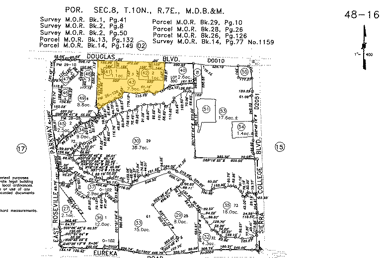 3400 Douglas Blvd, Roseville, CA à louer - Plan cadastral - Image 2 de 6