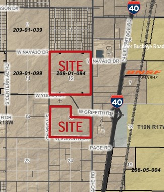 Plus de détails pour Griffith Logistics Hub- Kingman – Terrain à vendre, Kingman, AZ