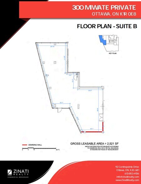 300 Miwate Pvt, Ottawa, ON à louer - Plan d’étage - Image 3 de 5
