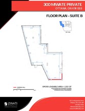 300 Miwate Pvt, Ottawa, ON for lease Floor Plan- Image 2 of 3