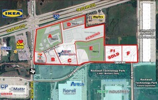 Plus de détails pour I-30 & FM 549, Rockwall, TX - Terrain à vendre
