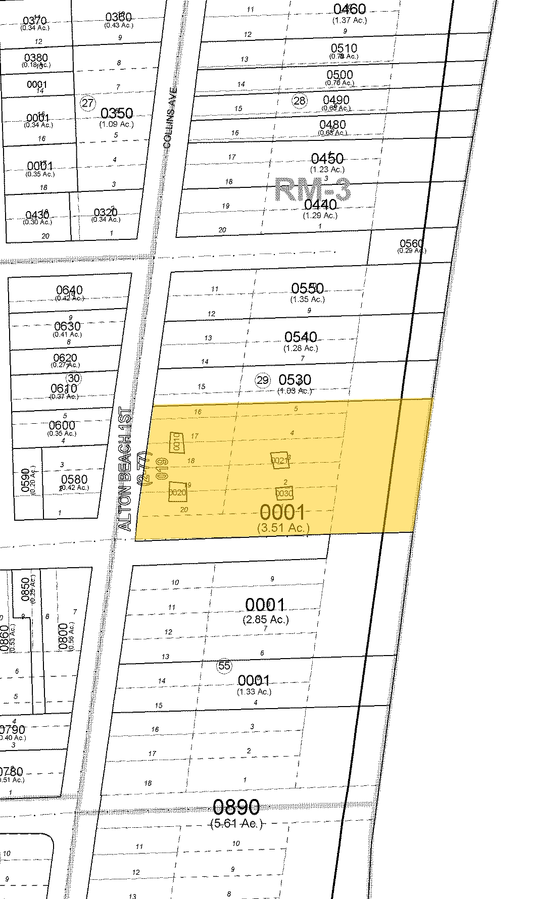 1 Lincoln Rd, Miami Beach, FL à vendre Plan cadastral- Image 1 de 1