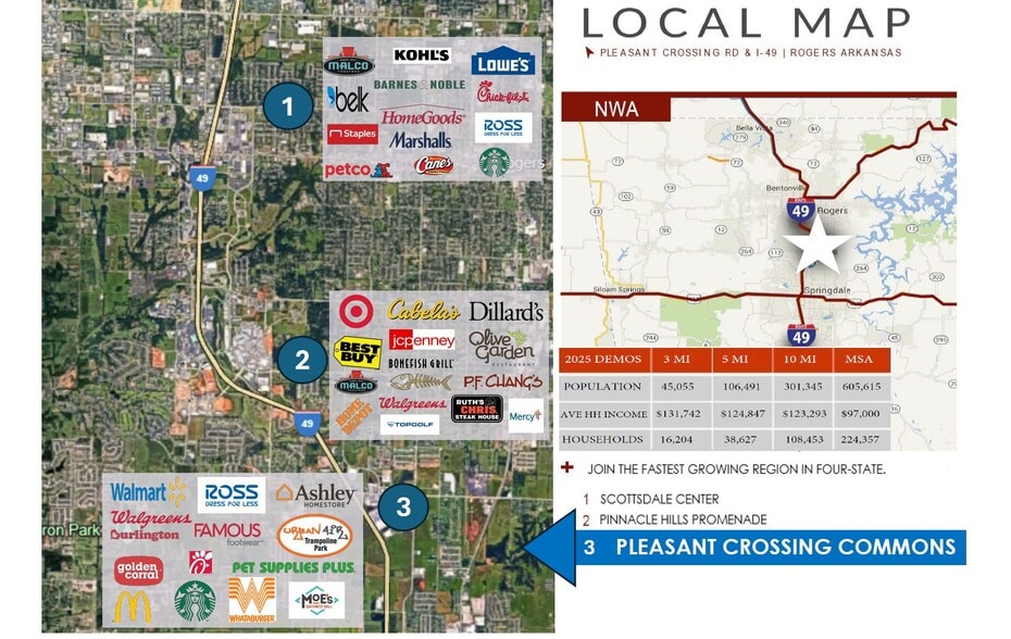 Pleasant Crossing Blvd., Rogers, AR for lease - Building Photo - Image 2 of 7