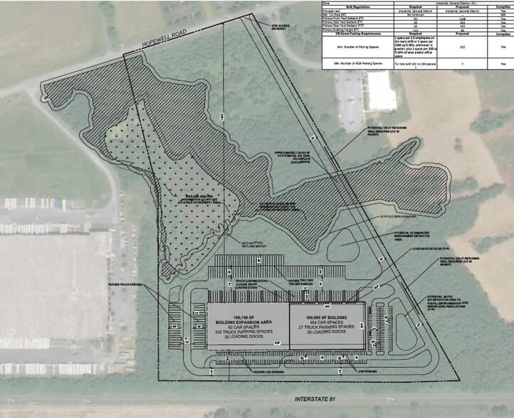 12001 Hopewell Rd, Hagerstown, MD à louer - Plan de site - Image 2 de 2