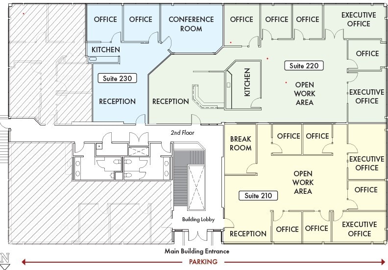 2840 Northup Way, Bellevue, WA à louer Plan d’étage- Image 1 de 1
