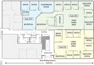 2840 Northup Way, Bellevue, WA à louer Plan d’étage- Image 1 de 1