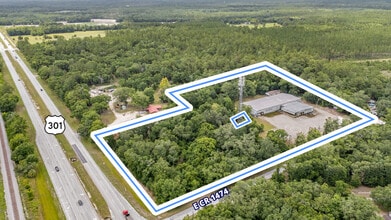 19450 E County Road 1474, Hawthorne, FL - Aérien  Vue de la carte - Image1