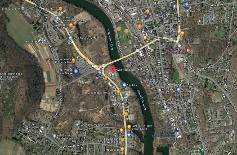 5 Danbury Rd, New Milford, CT à vendre - Photo du bâtiment - Image 1 de 1