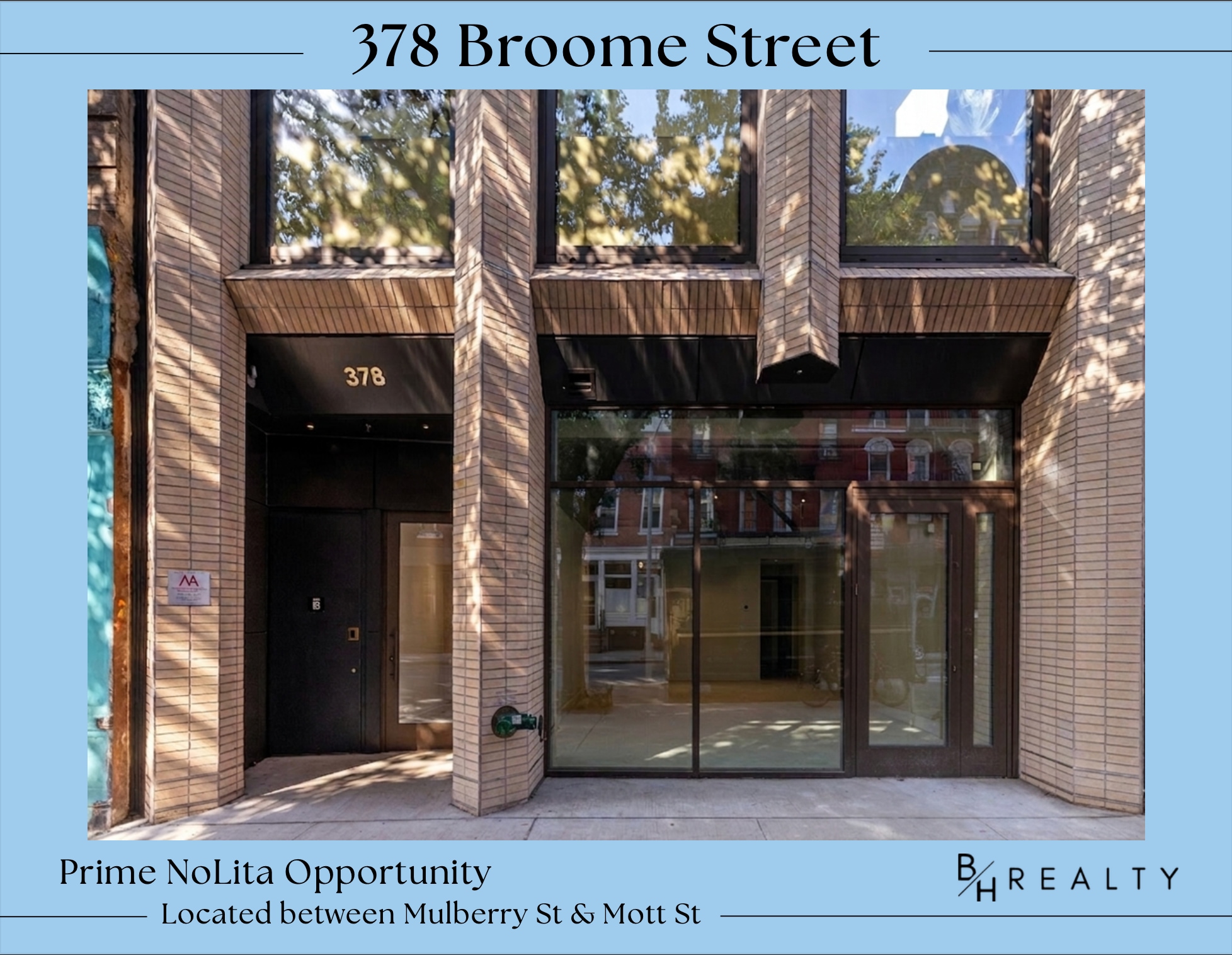 378 Broome St, New York, NY for lease Primary Photo- Image 1 of 7