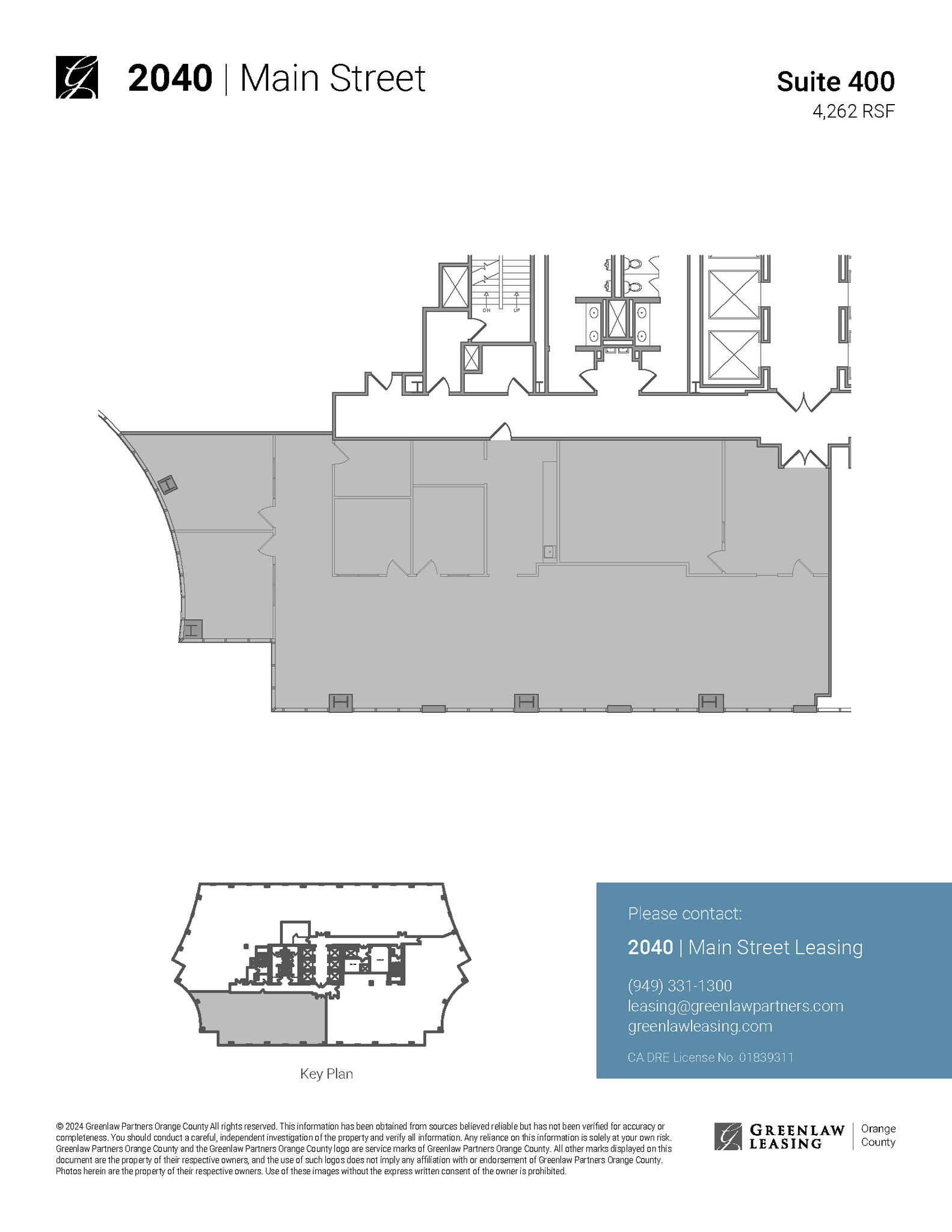 2040 Main St, Irvine, CA for lease Floor Plan- Image 1 of 5