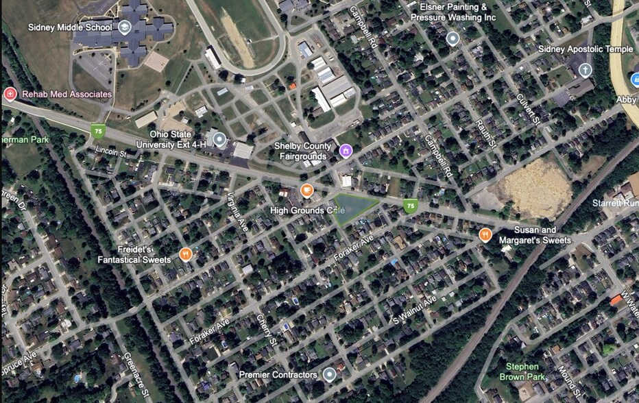 659 Fair Rd, Sidney, OH à louer - Aérien - Image 1 de 5