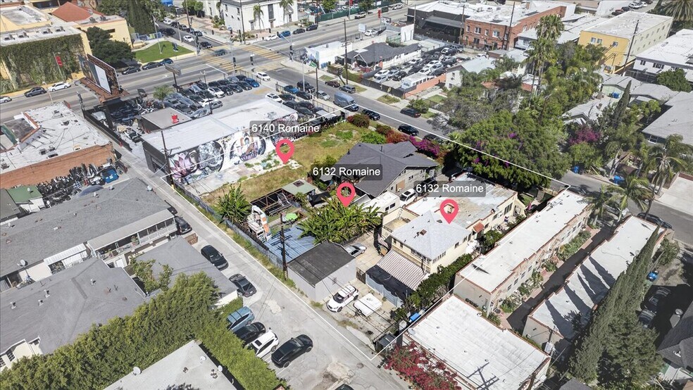 6132 Romaine St, Los Angeles, CA à vendre - Photo principale - Image 1 de 20