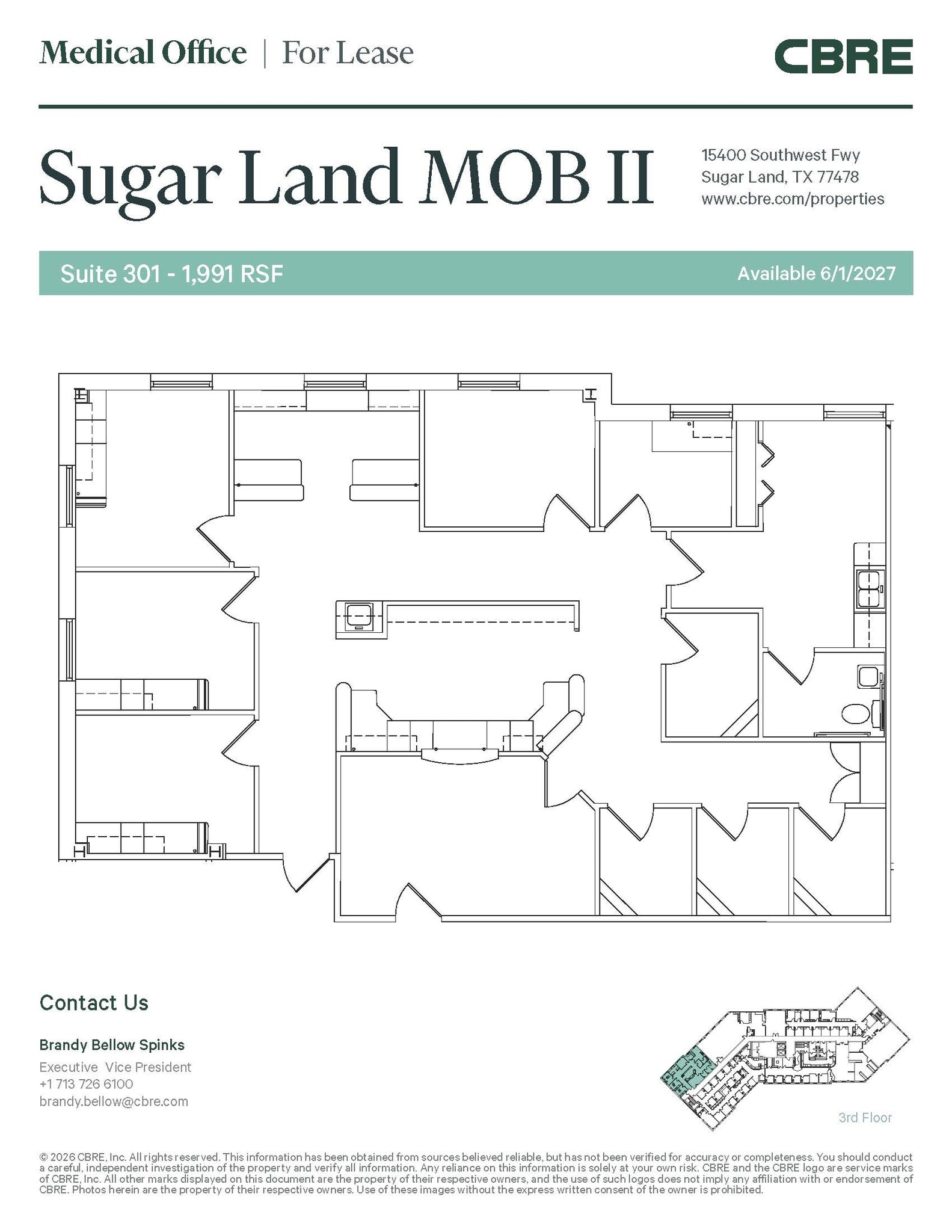 15400 Southwest Fwy, Sugar Land, TX for lease Floor Plan- Image 1 of 1