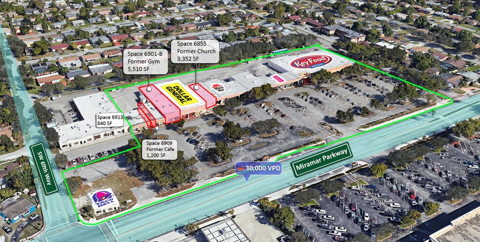 6821-6969 Miramar Pky, Miramar, FL for lease - Building Photo - Image 1 of 11