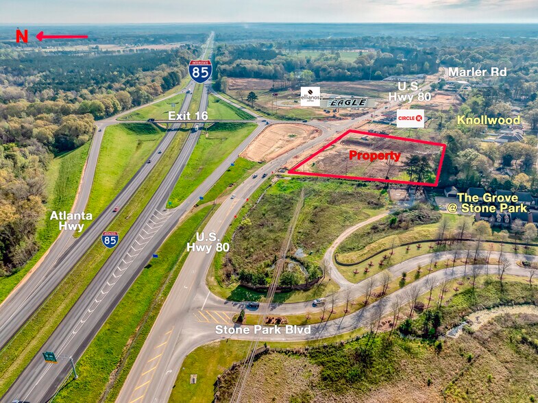 Waugh Station - U.S. Hwy 80, Pike Road, Pike Road, AL à louer - Photo du bâtiment - Image 2 de 4