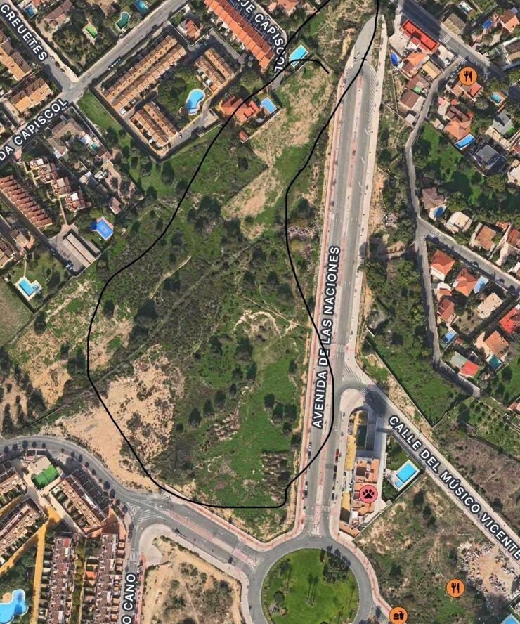 Terrain dans Alicante (Alacant), Alicante à vendre Aérien- Image 1 de 2