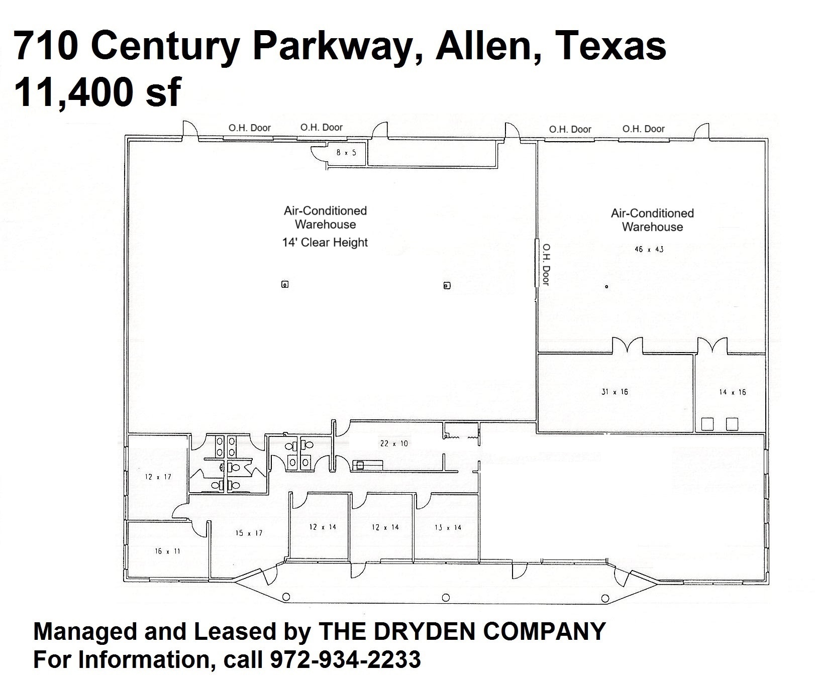 710 Century Pky, Allen, TX for lease Floor Plan- Image 1 of 1