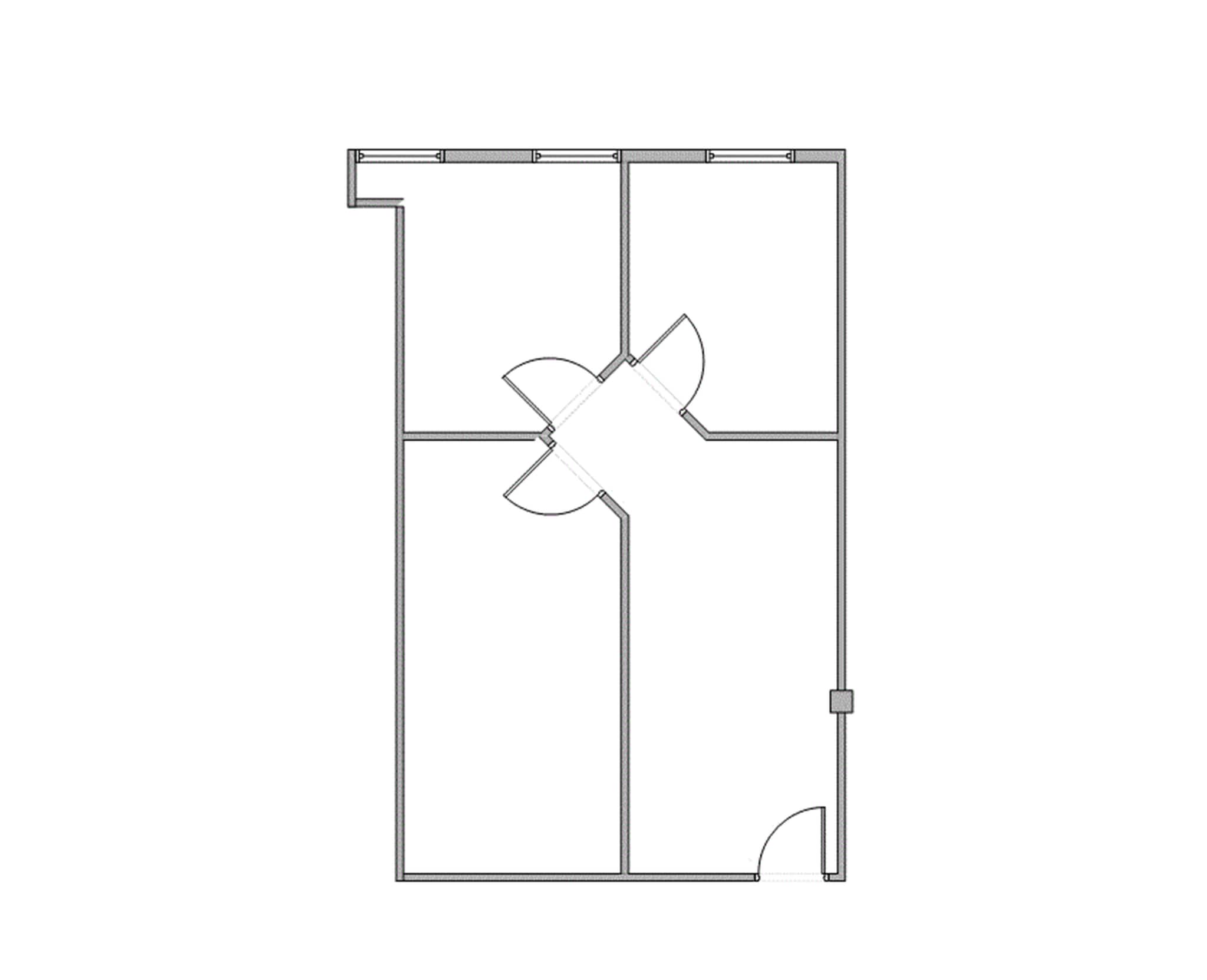 6201 Bonhomme Rd, Houston, TX à louer Plan d’étage- Image 1 de 1
