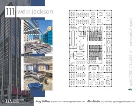 111 W Jackson Blvd, Chicago, IL for lease Floor Plan- Image 2 of 4
