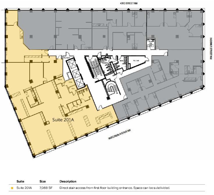 5225 Wisconsin Ave NW, Washington, DC for lease Floor Plan- Image 1 of 1