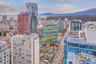 1500 W Georgia St, Vancouver, BC - Aérien  Vue de la carte