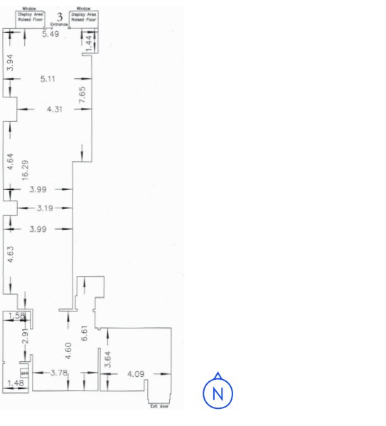 105 21st St, Saskatoon, SK for lease Floor Plan- Image 1 of 1
