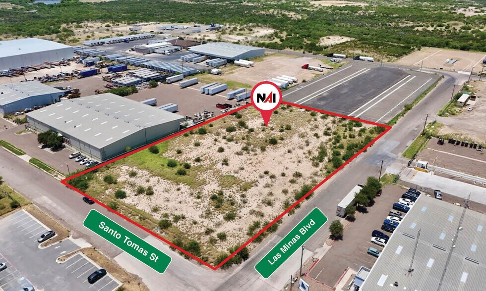 1022 Santo Tomas St, Laredo, TX for lease - Aerial - Image 2 of 11