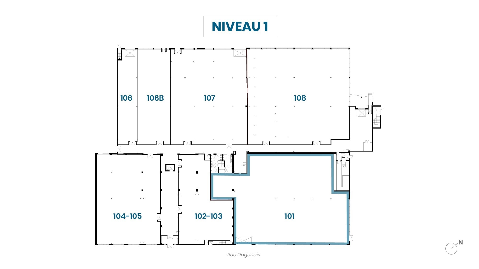 4760 Rue Acorn, Montréal, QC for lease Floor Plan- Image 1 of 1