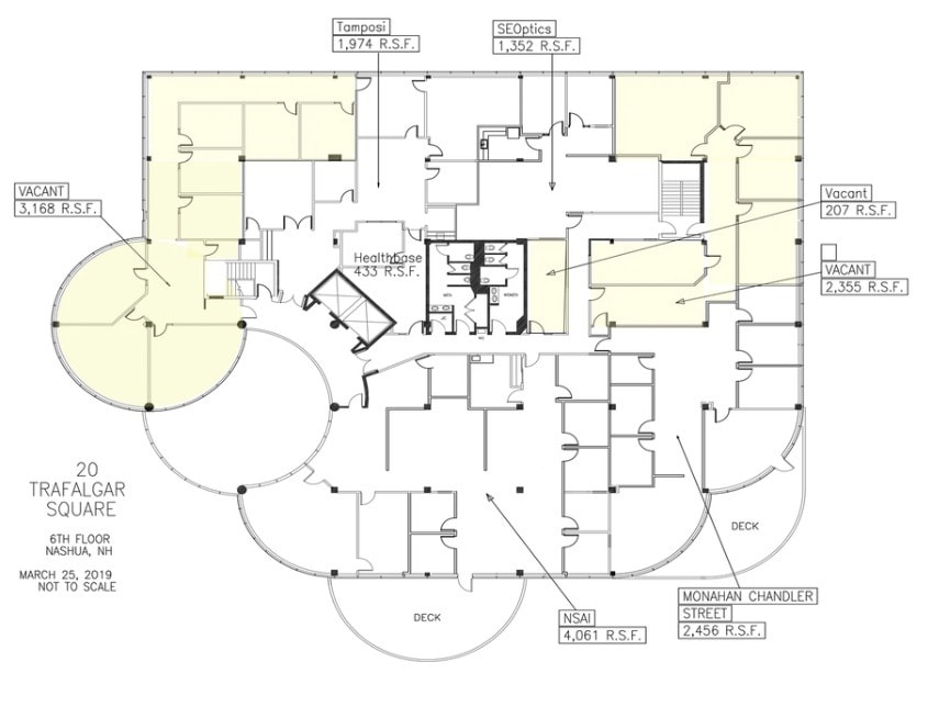 20 Trafalgar Sq, Nashua, NH à louer Plan d’étage- Image 1 de 1