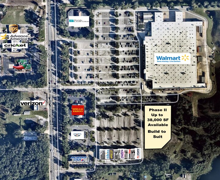 N. Woodland Blvd., Deland, FL à louer - Aérien - Image 1 de 1