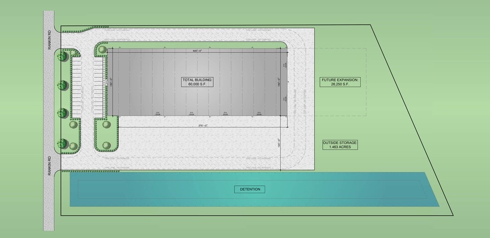7515 Rankin Rd, Humble, TX for lease - Site Plan - Image 2 of 3