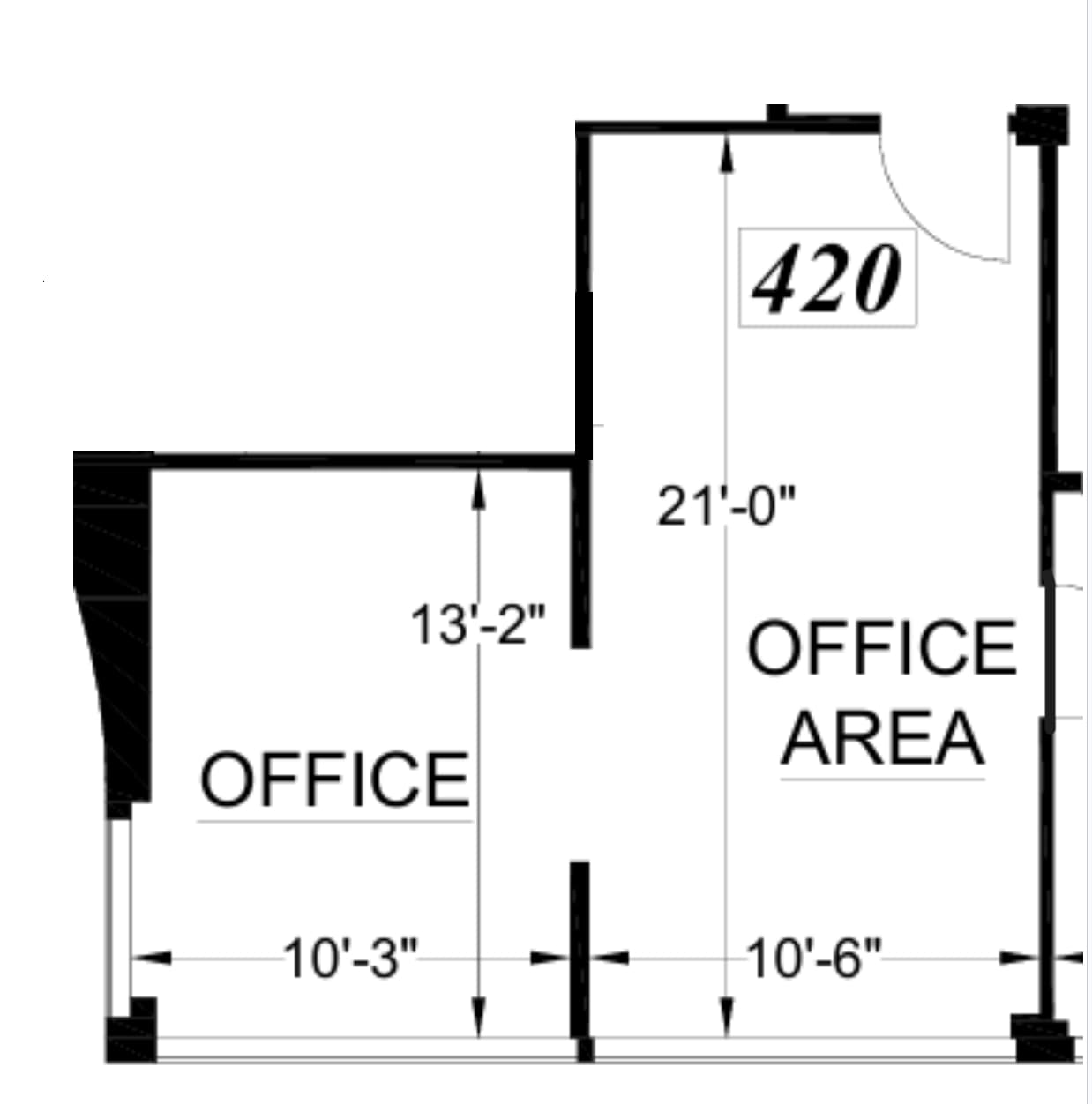 14895 E 14th St, San Leandro, CA à louer Plan d’étage- Image 1 de 1
