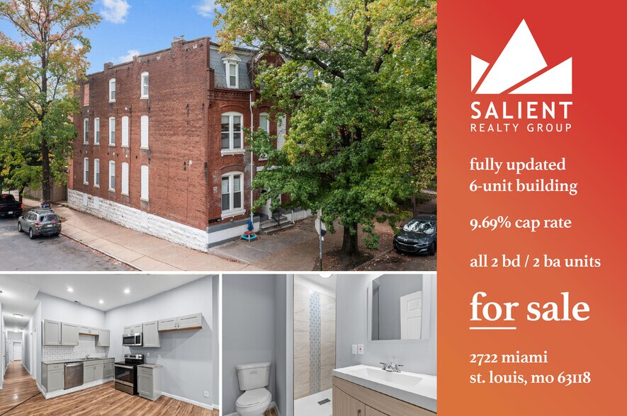 2722 Miami St, Saint Louis, MO à vendre - Photo principale - Image 1 de 9