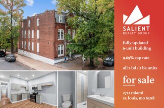 Plus de détails pour 2722 Miami St, Saint Louis, MO - Multi-résidentiel à vendre