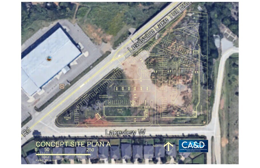 502 Swisher Rd, Lake Dallas, TX à vendre - Aérien - Image 3 de 11