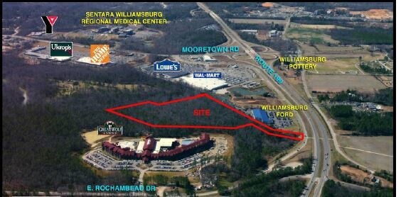 615 E Rochambeau Dr, Williamsburg, VA à vendre - Aérien - Image 1 de 1