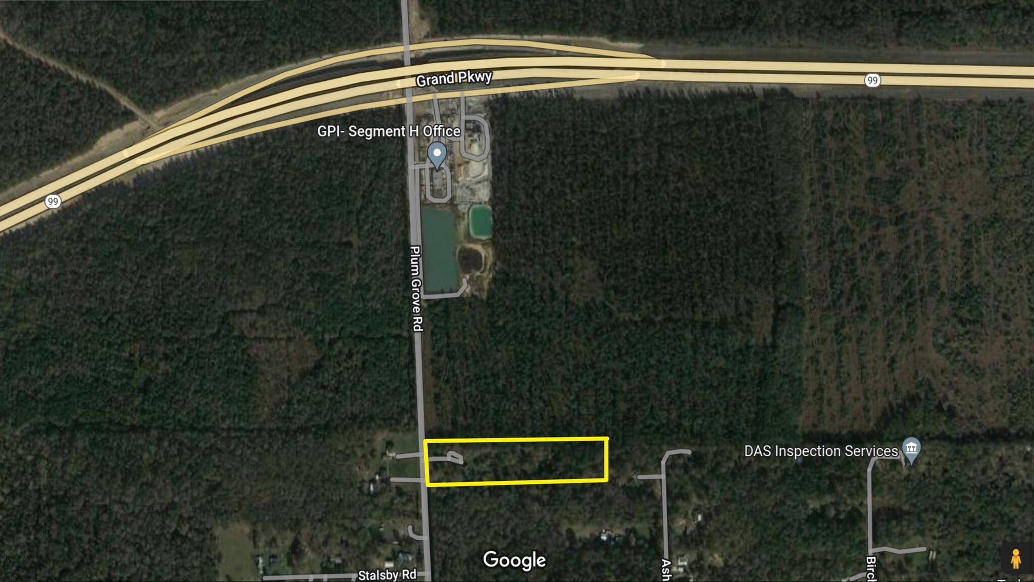 202 Plum Grove Rd, New Caney, TX for sale Aerial- Image 1 of 3