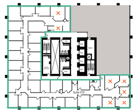 715 5 Av SW, Calgary, AB à louer Plan d  tage- Image 1 de 1