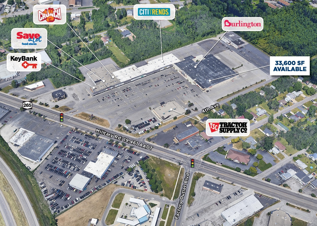 2409-2429 Military Rd, Niagara Falls, NY for lease Building Photo- Image 1 of 1